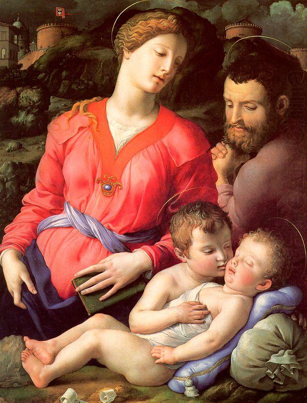 Agnolo Bronzino The Panciatichi Holy Family china oil painting image